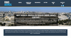 Desktop Screenshot of israelanswers.com